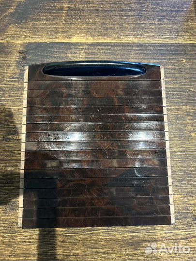 Шторка подстаканника деревянная ориг mercedes w203
