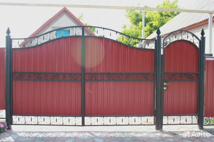 Ворота металлические