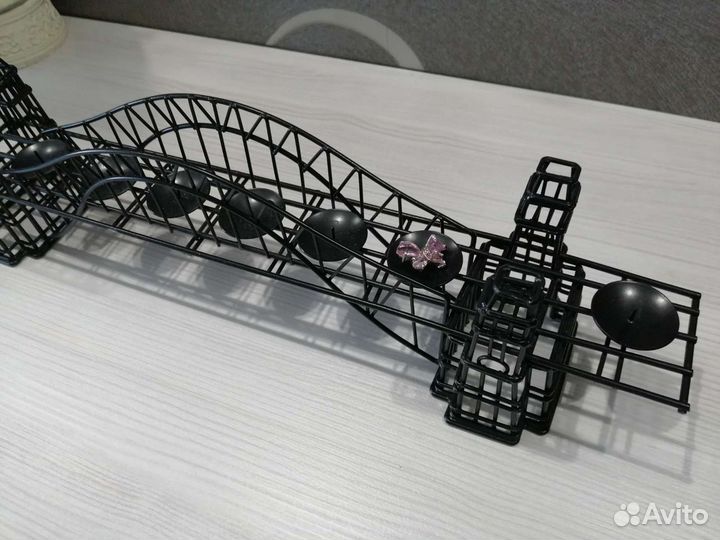 Подсвечник Мост Красный Куб