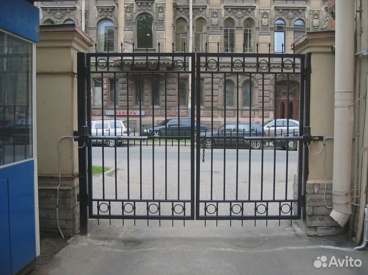 Откатные ворота под ключ