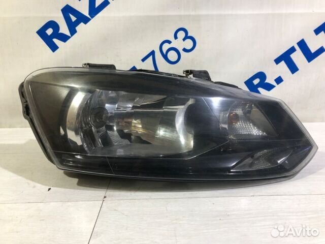 Фара правая volkswagen polo 5 1.6 мт седан