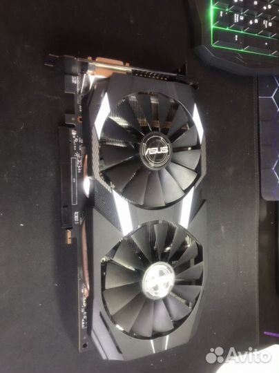 Видеокарта asus rx 580 4gb