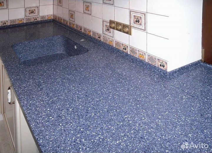 Столешница из кварцевого агломерата на заказ