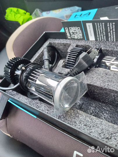 Мини лед линзы h4