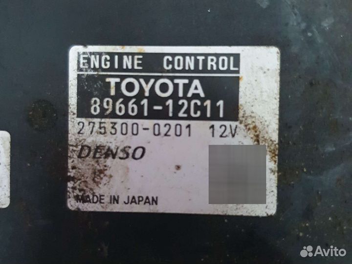 Блок управления двигателем Toyota Corolla E150