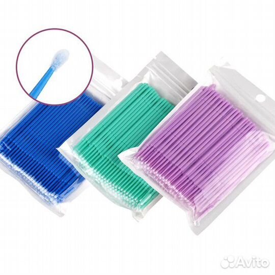 Микробраши 100 шт