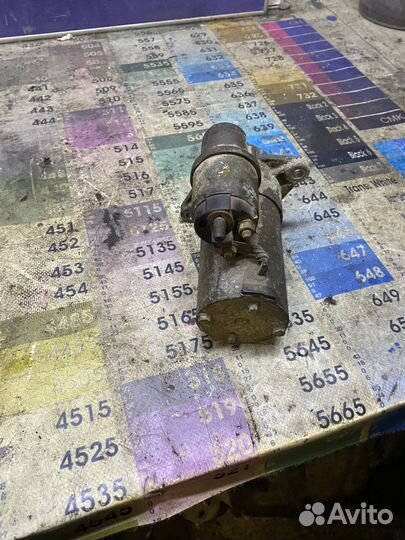 Стартер на chevrolet cruze