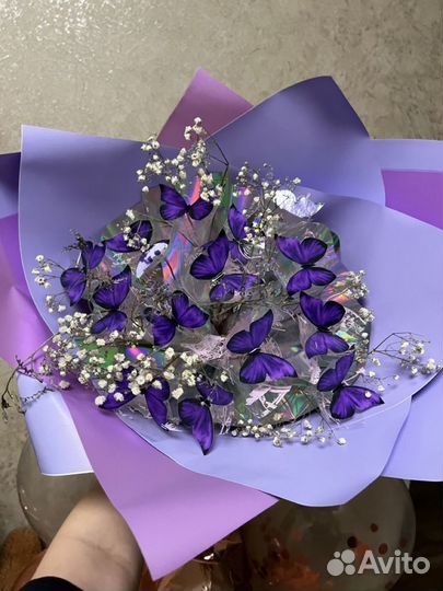 Букет из бабочек