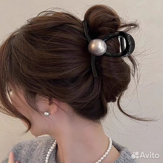 Заколка краб для волос комплект 2шт