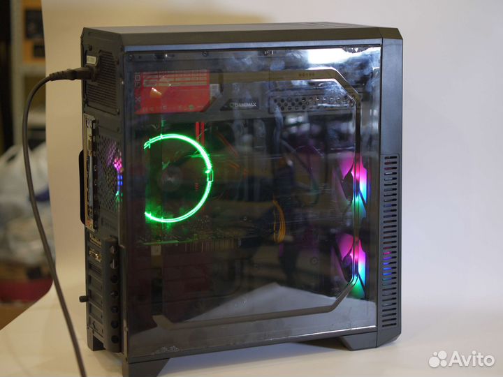 Мощный для игр i3-10105F/ GTX 1060/ SSD 256 + 2Tb