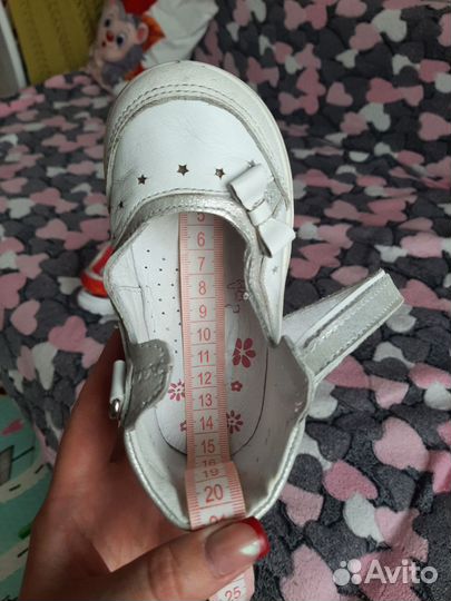 Туфли кожа 24р Котофей