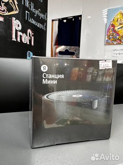 Умная колонка яндекс станция мини 2 Black Новая