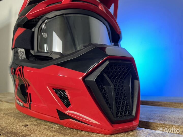 Мотошлем Leatt Moto 7.5 Red