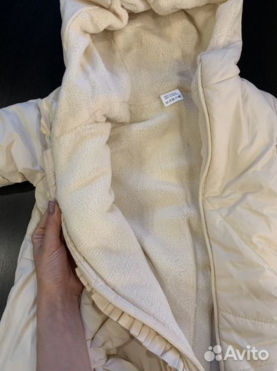 Конверт на выписку или в коляску для девочки осень