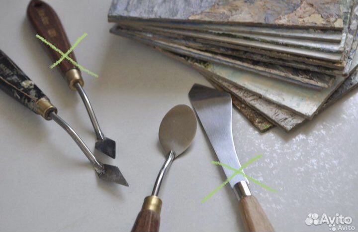 Комплект мастихины для рисования 2 шт