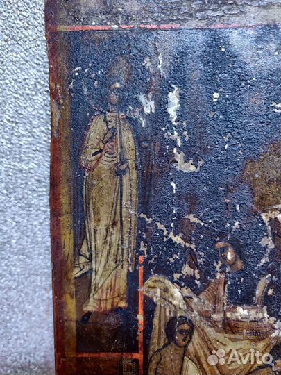 Старинная икона 19-го века