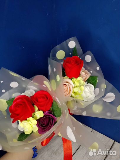 Букет из Мыльных роз