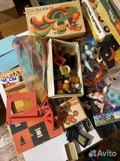 Детские игрушки советских времен