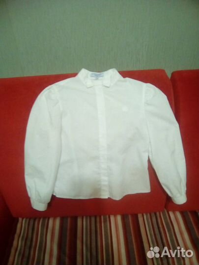 Блуза школьная белая