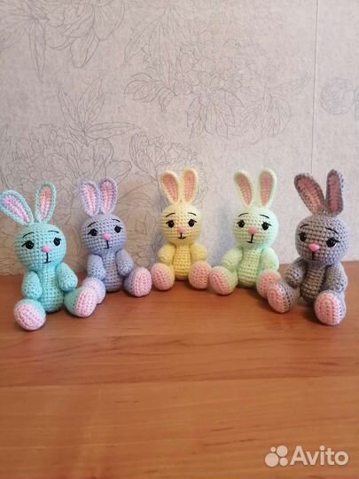 Мягкие игрушки вязаные