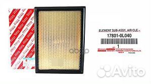 Фильтр воздушный 178010L040 toyota