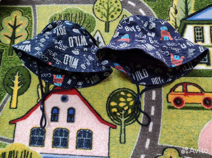 Панамы шляпки на двойню 50 и 52