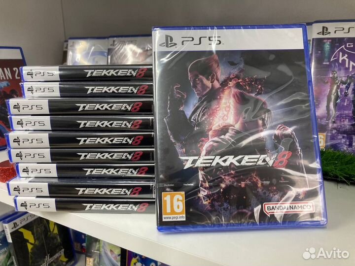 Tekken 8 ps5 диск (русский)