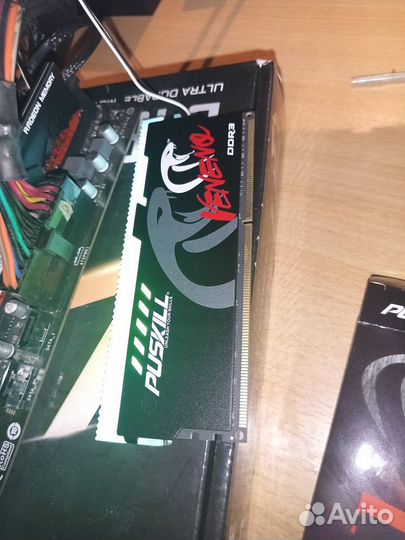 Rgb(с подсветкой) ddr3 16gb(8+8) 1600MHZ