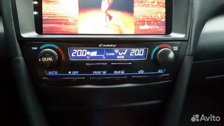 Стекло и кнопка для климата камри 40