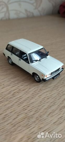 Модель автомобиля ваз 2104 в 43 масштабе