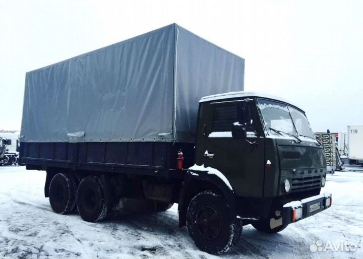 Тент на Камаз. Тентованный кузов на Камаз