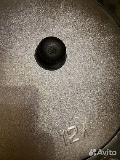 Казан чугунный 10л новый