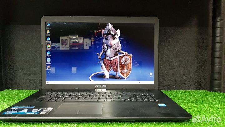 Ноутбук с большим экраном Asus X751MA-TY/1год Гар