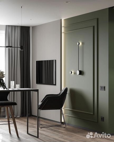 Гипсовая 3D панель