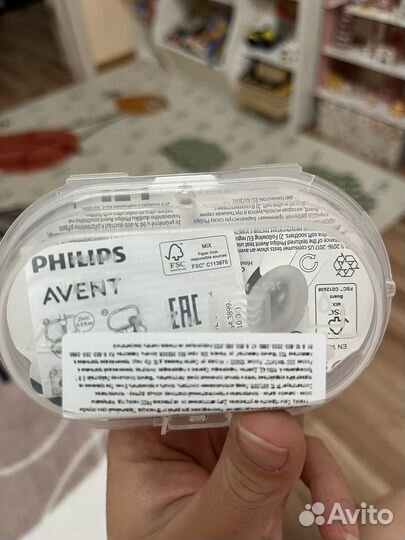 Соска пустышка avent 18