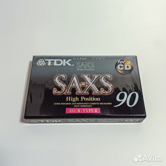 Аудиокассета TDK SA-SX 90