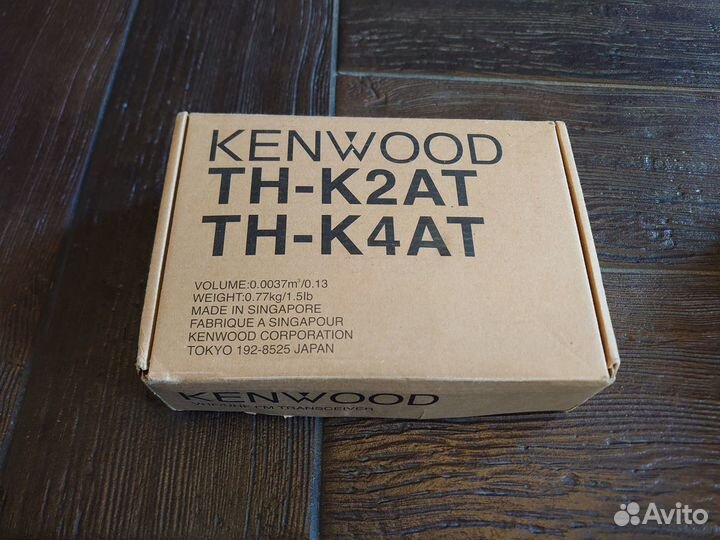 Рация Kenwood TH-K4AT (с дополнениями)