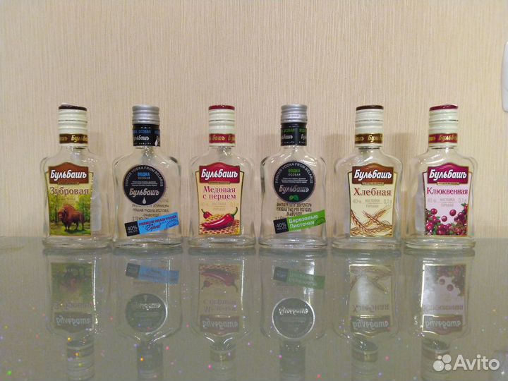 Пустые бутылочки 0,1 л Подарочный набор бульбашъ