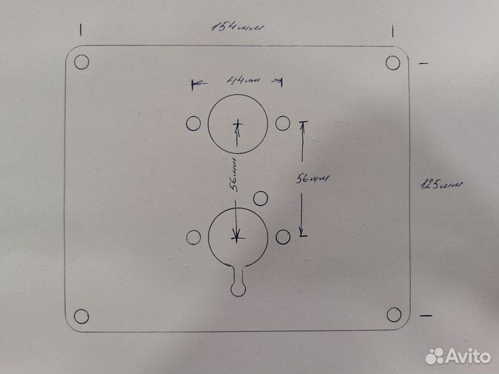 Монтажная пластина для автономного отопителя
