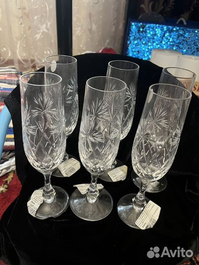 Хрустальные бокалы
