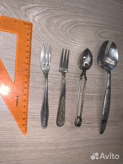 Столовые приборы мельхиор СССР
