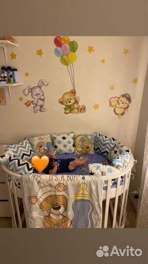 Бортики в детскую кроватку