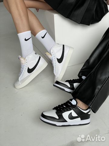 Кроссовки Nike Blazer Mid '77 Vintage White-Black