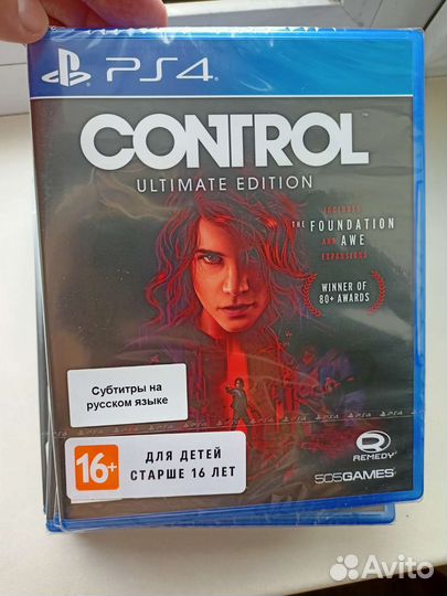 Control ps4 NEW/ Новые диски