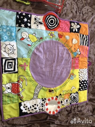 Развивающий коврик с зеркалом