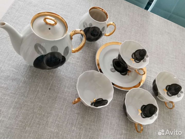 Сервиз Дулево остатки фарфор Элегия