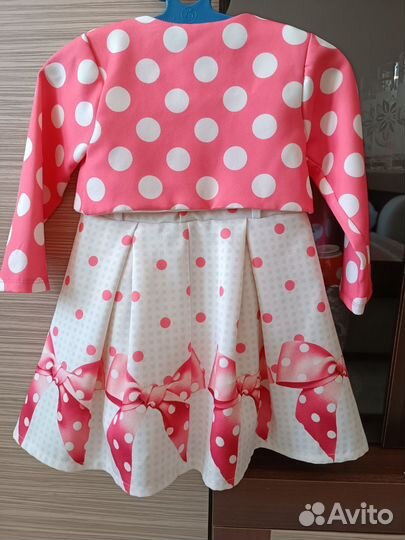 Платье для девочки 92