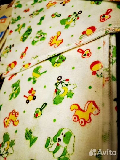 Пеленки новые большие фланель