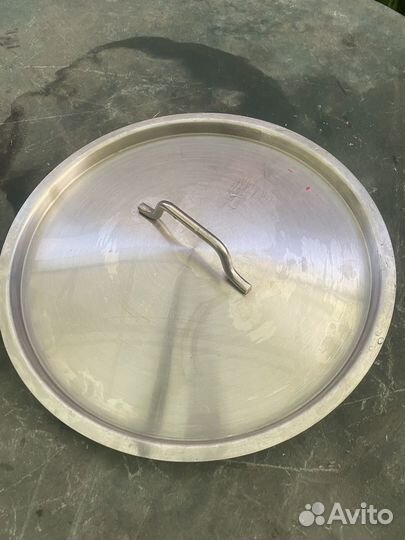 Крышка большая,для бака или казана,нержавейка