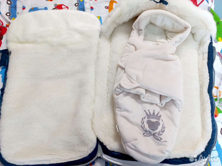 Конверт на выписку зимний